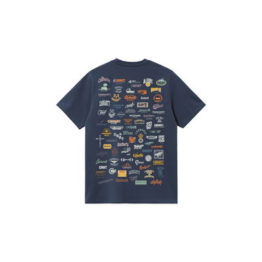 Tričko Carhartt WIP Carhartt WIP S/S Logo T-Shirt Modrá | I034643_9, 3