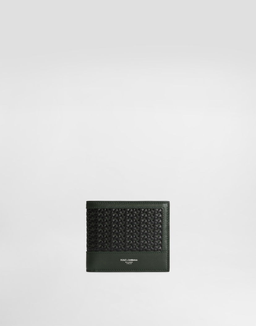 Peňaženka Dolce & Gabbana Eel Skin Wallet With Laser Weave Onesize Zelené | BP1321AN41989868