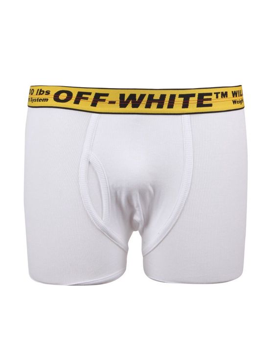 Boxerky Off-White Classic Industrial Boxers Biela | OMUA001C99FAB0030118, 0