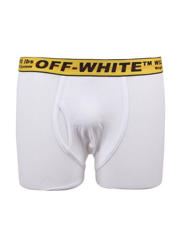 Boxerky Off-White Classic Industrial Boxers Biela | OMUA001C99FAB0030118, 0