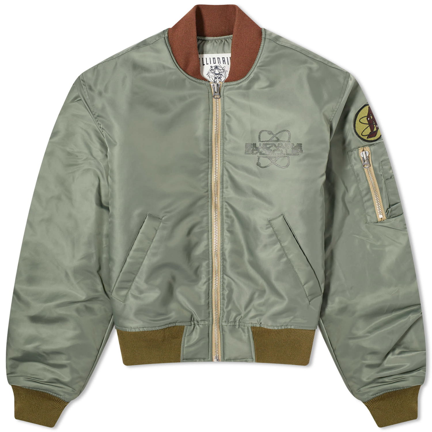 Bomber bunda BILLIONAIRE BOYS CLUB Nylon Shell Bomber Jacket Zelené | B24103-OLV, 0