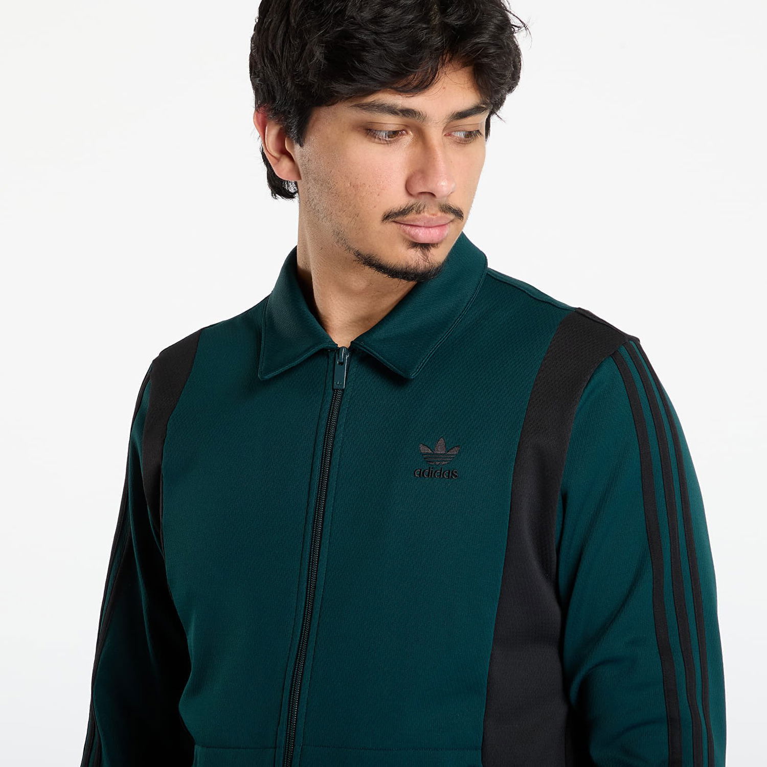 Bunda adidas Performance Adicolor Panel Track Jacket Zelené | JY1426, 1