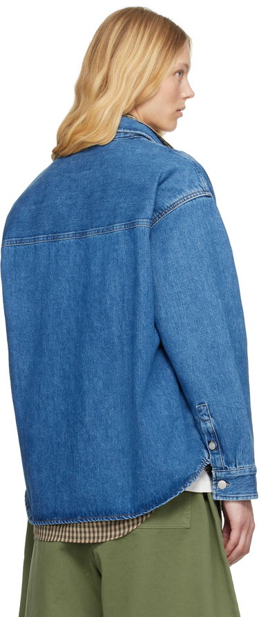Košeľa Carhartt WIP Work In Progress Alta Denim Shirt Modrá | I033344 0106, 2