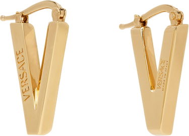 Náušnice Versace Versace V2025 Chain Earrings Metalická | 1018976_1A00620_3J000, 1