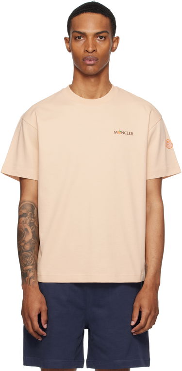 Tričko Moncler Moncler Genius x Gilga Farm Short Sleeve T-Shirt Béžová | K24028C0000589AZ9, 0
