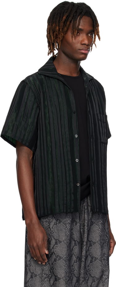 Košeľa Needles NEEDLES Italian Collar Shirt Čierna | QV126, 4