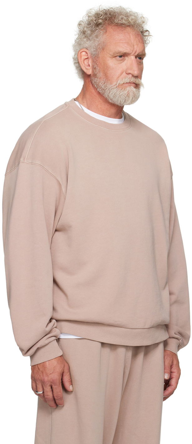 Terry Relaxed Crewneck Sweatshirt