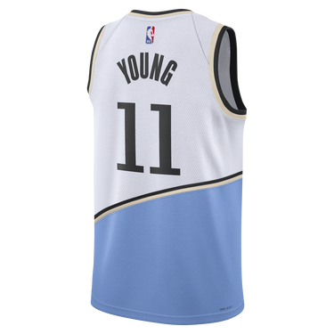 Dres Nike Dri-FIT Swingman Hawks City Edition Jersey Biela | FQ4329-101, 2