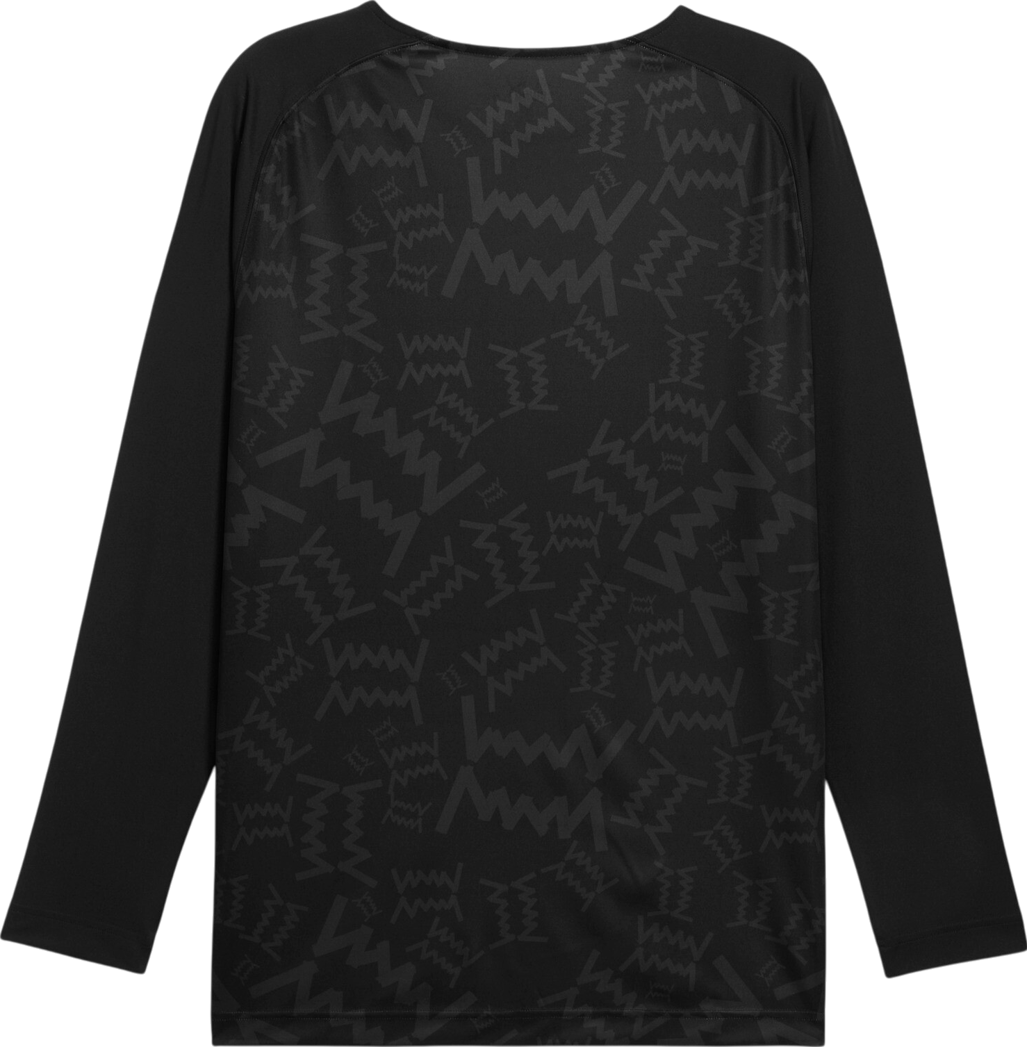 Tričko Puma Teamjaws Graphic Long Sleeve Shooting Shirt Čierna | 688450-01, 1