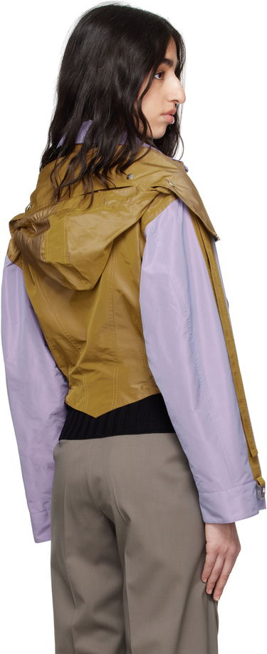 Bunda KIKO KOSTADINOV Kiko Kostadinov Erro Cropped Hooded Jacket Fialová | KKWSS25J01-22, 2
