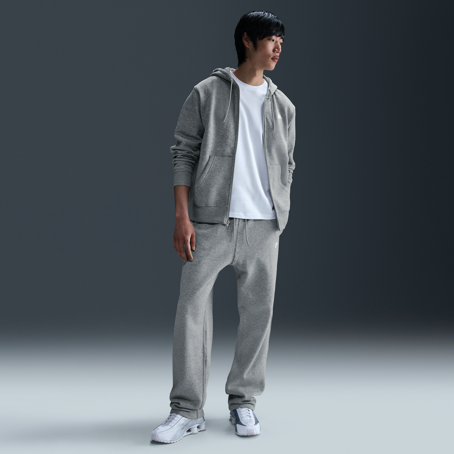 Mikina Nike Club Fleece Pants Šedá | FN3730-063, 0