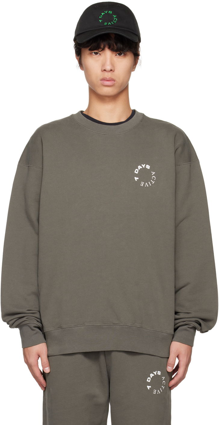 Men's Logo-Embroidered Cotton-Jersey Sweatshirt