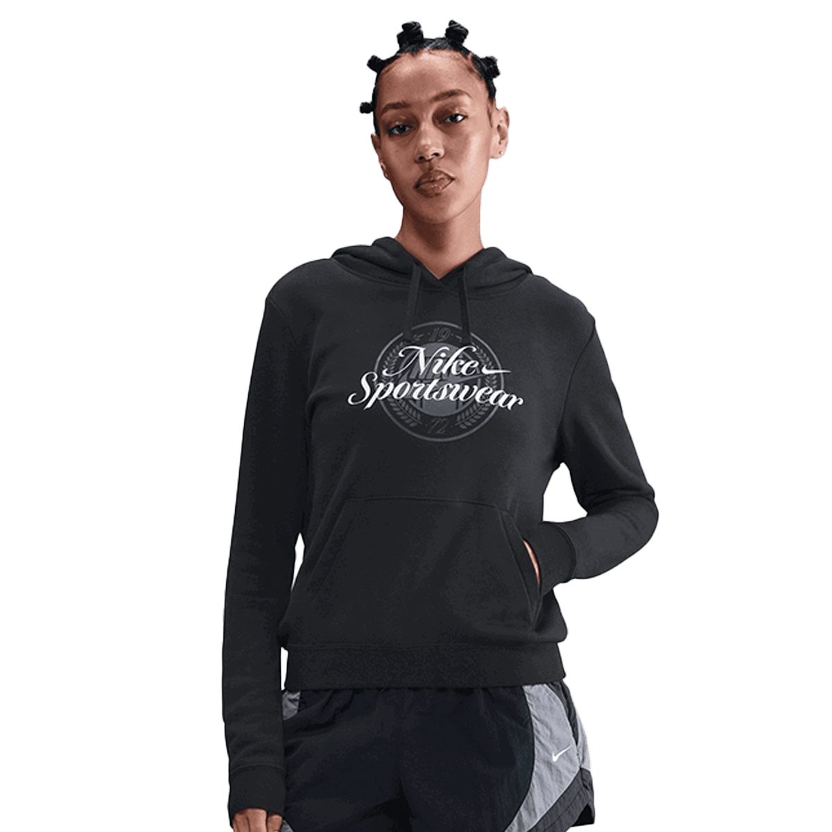 Mikina Nike Sportswear Club Fleece Hoodie Čierna | IH8496-010, 0
