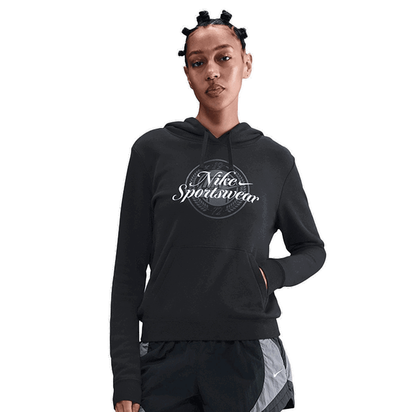 Mikina Nike Sportswear Club Fleece Hoodie Čierna | IH8496-010