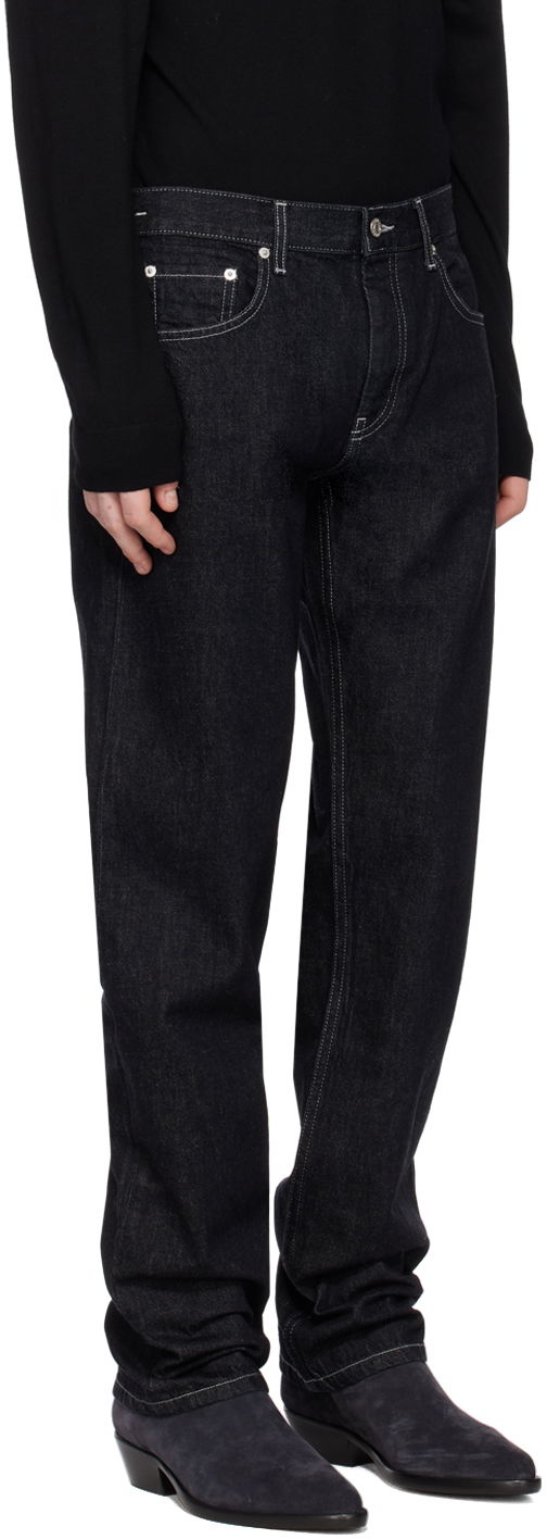 Džínsy Helmut Lang Classic Cut Jeans Čierna | N09DM201, 1