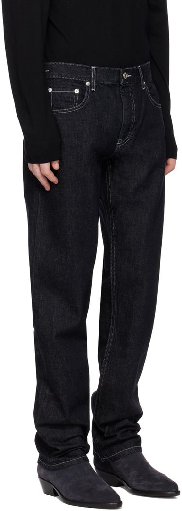 Džínsy Helmut Lang Classic Cut Jeans Čierna | N09DM201, 1