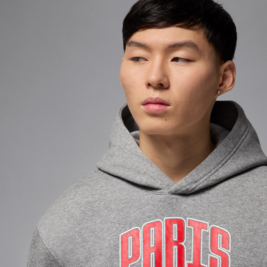 Mikina Jordan Jordan Paris Fleece Hoodie Šedá | HQ0434-091, 4