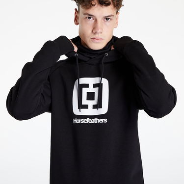 Mikina Horsefeathers Sherman Long Sweatshirt Čierna | SM1165A, 3