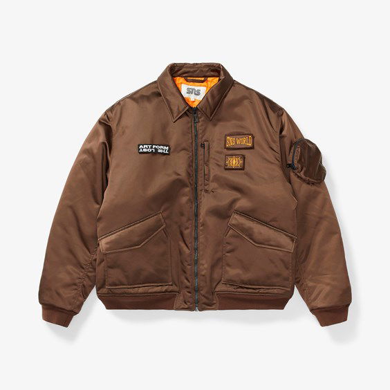 Bomber bunda SNS Cwu Bomber Jacket Hnedá | SNS-2351-5400, 0