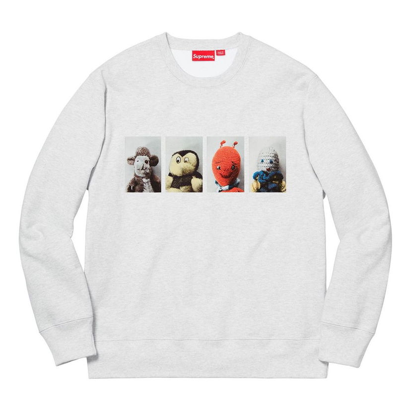 Mikina Supreme Mike Kelley AhhYouth! Crewneck Šedá | SUP-FW18-347