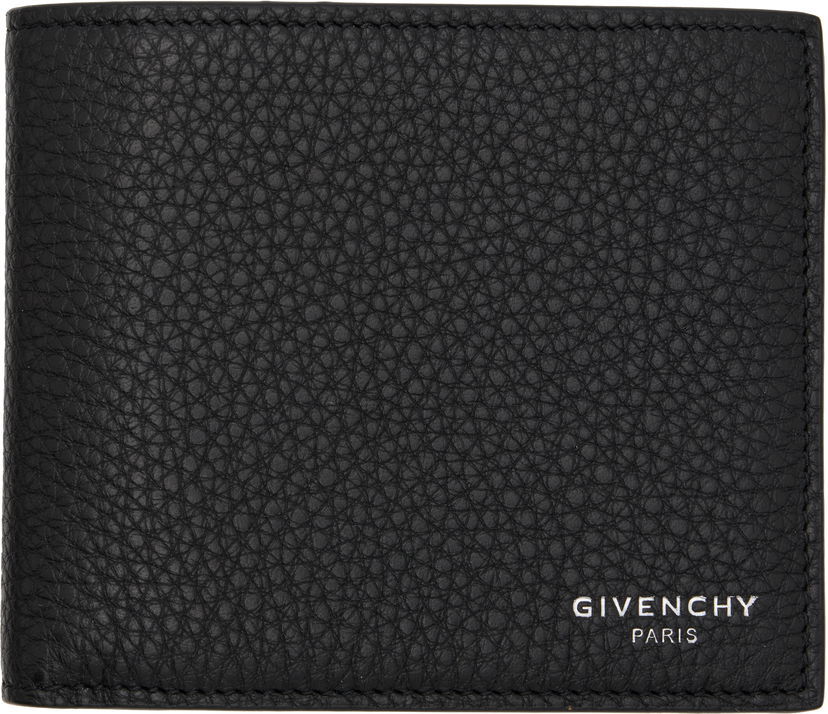 Peňaženka Givenchy Pebbled Leather Billfold Wallet Čierna | BK608NK213001