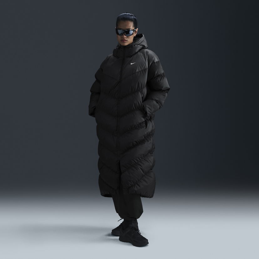 Prešívaná bunda Nike Parka Windpuffer Storm-FIT Čierna | HF7888-010