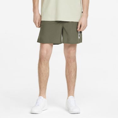Šortky Puma Summer Graphic Woven Shorts Zelené | 848578-32, 1