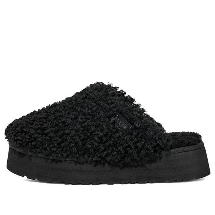 Tenisky a topánky UGG Maxi Curly Platform Slippers Čierna | 1133171-BLK