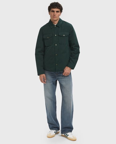 Bunda WOOLRICH Alaskan Shirt Jacket Zelené | CFWOOS2001MRUT3780-6518, 2