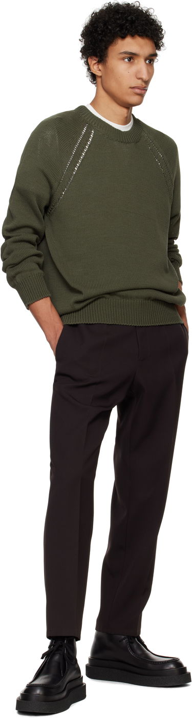 Sveter Jil Sander Jil Sander Seamless Sweater Zelené | J22GP0237_J15432, 3
