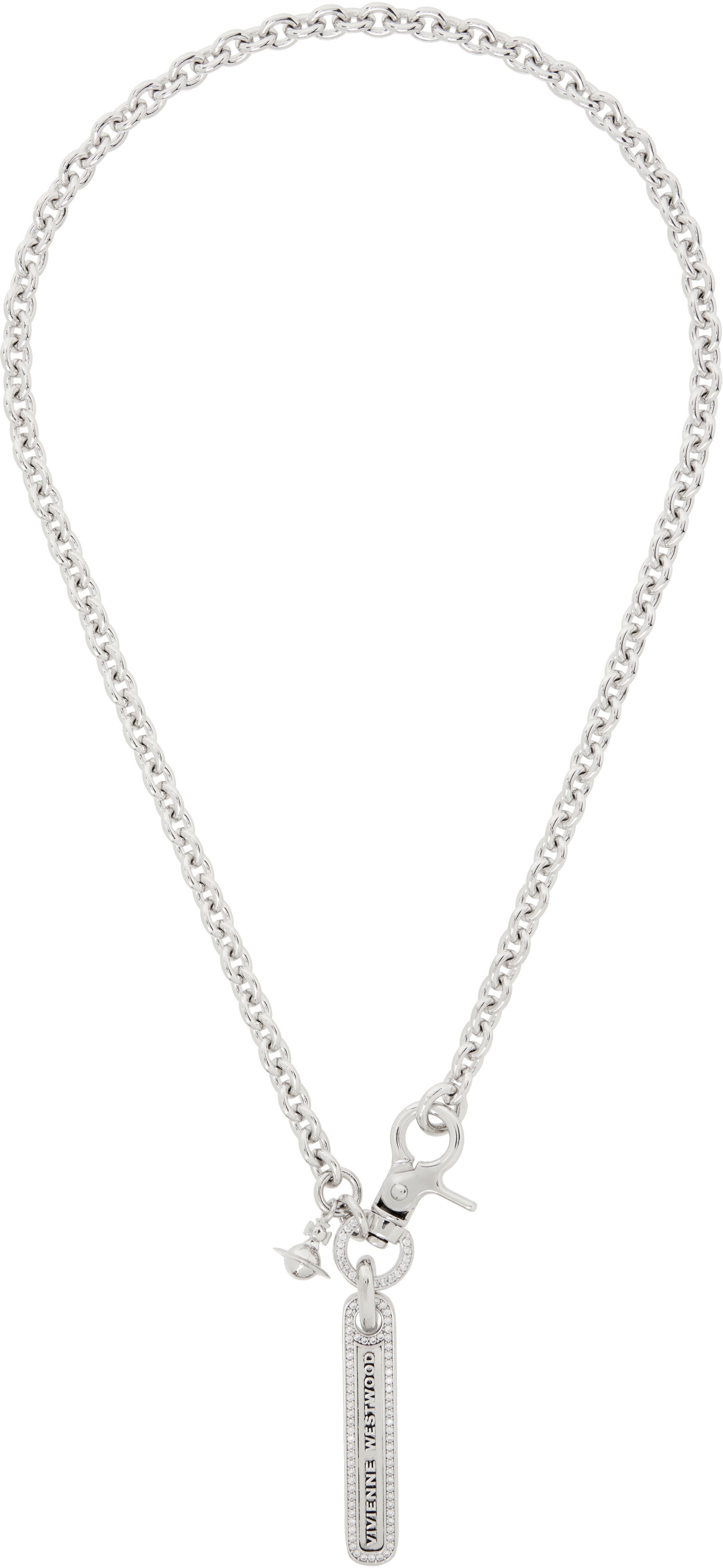 Náhrdelník Vivienne Westwood Vivienne Westwood Orpheus Pendant Necklace Metalická | 630203FF-02P156-, 0