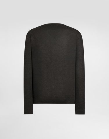 Sveter Dolce & Gabbana Cashmere Cardigan With Buttons Šedá | GXV87TJBW05N1254, 1