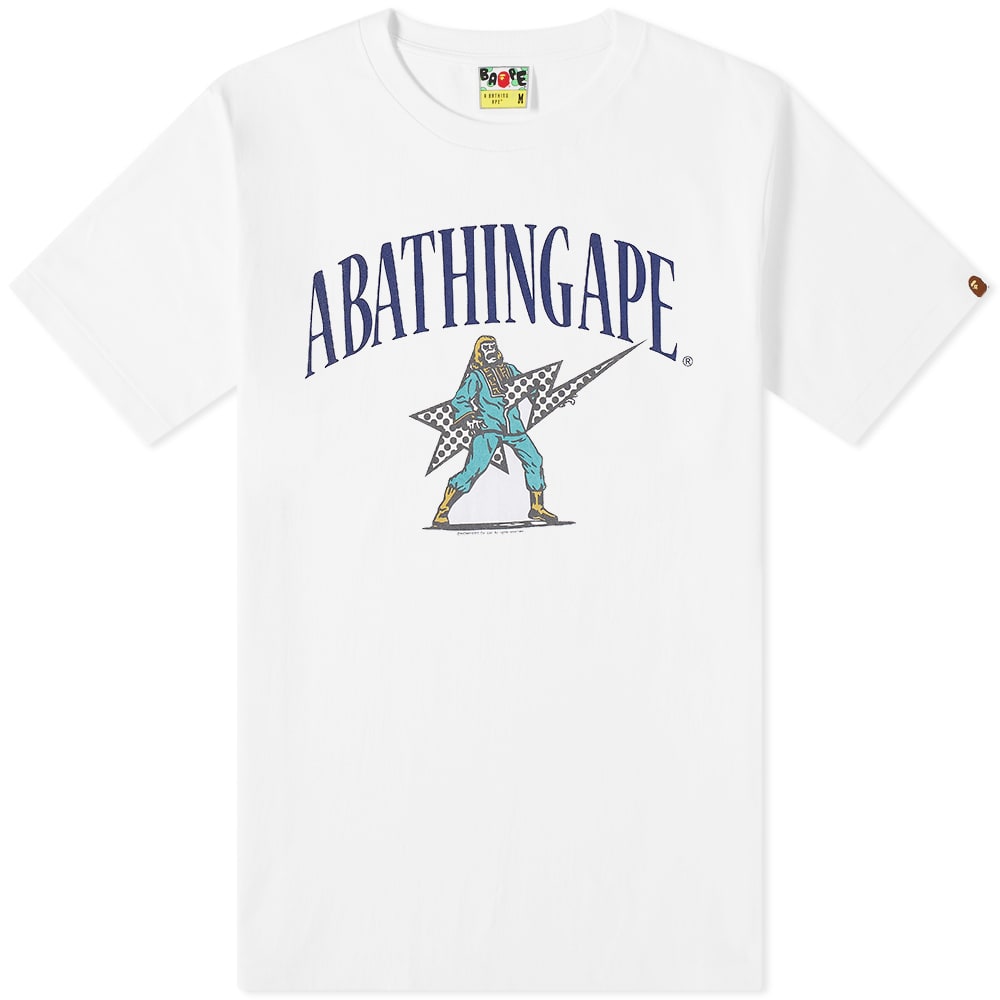 Tričko BAPE A Bathing Ape Archive sta Tee White Biela | 001TEI201014F-WHT, 0