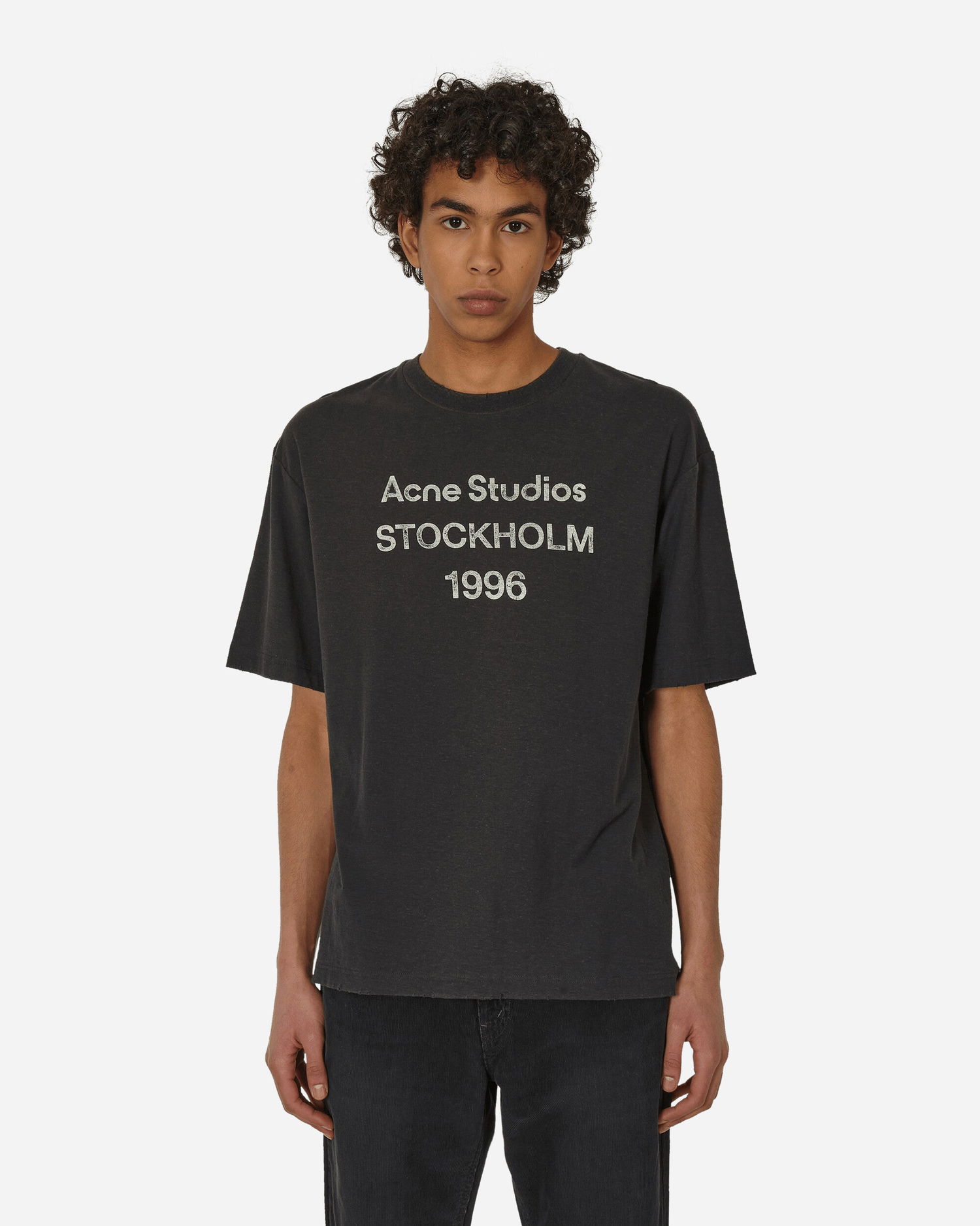 Tričko Acne Studios Exford 1996 Tee Čierna | CL0196-BM0, 1