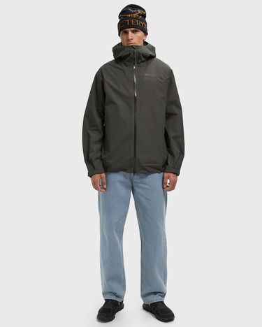 Vetrovka Peak Performance Treeline Shell Jacket Šedá | G80856010, 1