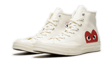 Tenisky a topánky Converse Comme des Garçons x Chuck Taylor All Star Hi "Milk" Béžová | 150205C, 4