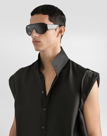 Košeľa Dolce & Gabbana Dolce & Gabbana Silk Twill Shirt Čierna | G5NJ4TFU10SN0000, 3