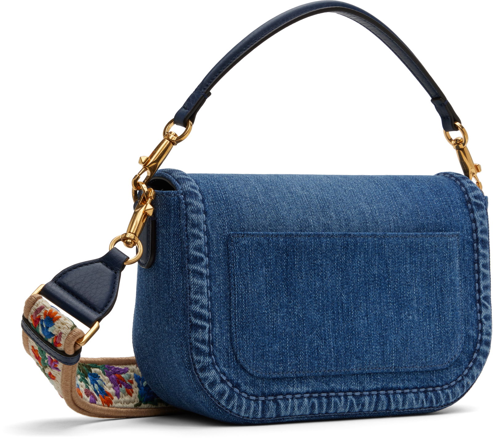 Valentino Garavani Alltime Denim Shoulder Bag
