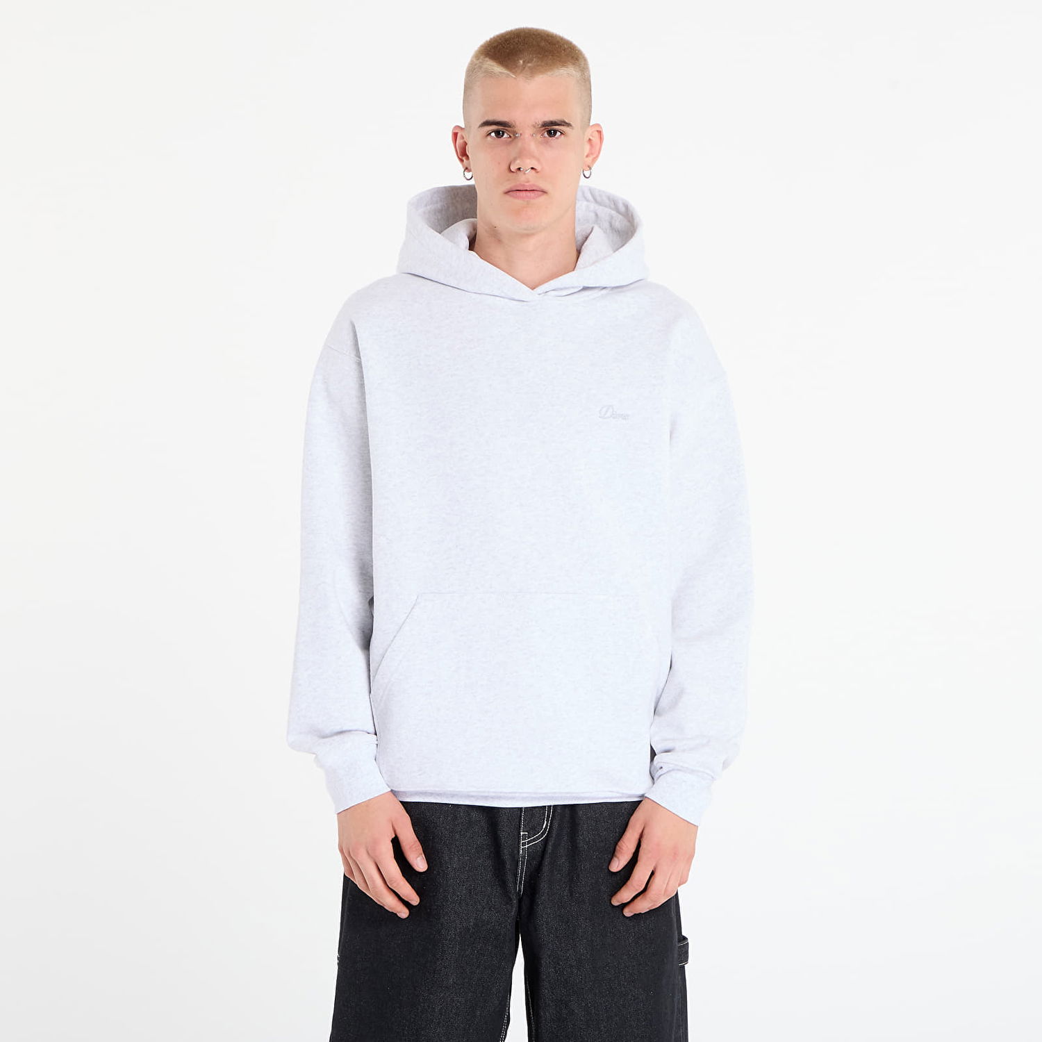 Mikina Dime DIME Cursive Small Logo Hoodie Šedá | DIMESU2537ASH, 0