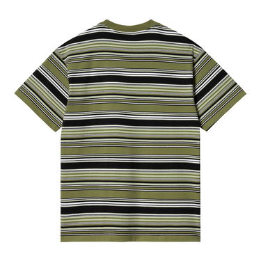 Tričko Carhartt WIP S/S Lafferty T-Shirt "Lafferty Stripe/Kiwi" Zelené | I031603_1IN_XX, 2