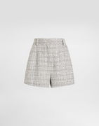 Lamé Bouclé Shorts