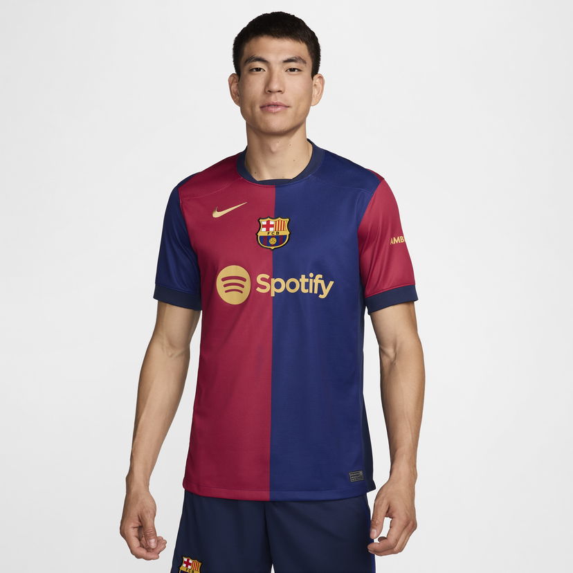 Dres Nike Dri-FIT FC Barcelona 2024/25 Home Stadium Replica Červená | FN8797-456