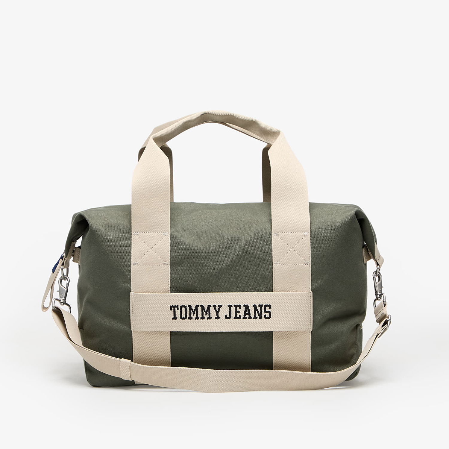 Cestovná taška Tommy Hilfiger Tommy Jeans Retro Cool Duffle Bag Zelené | AM0AM13325 MRH, 1