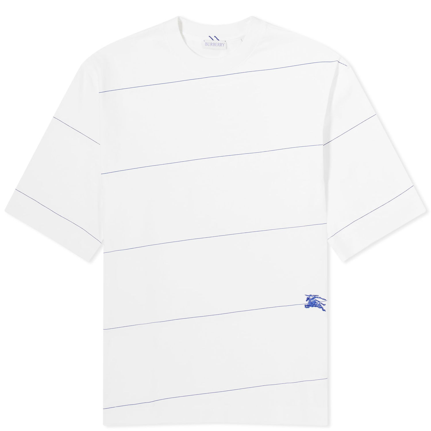 Tričko Burberry Diagonal Stripe T-Shirt Biela | 8083612-A1464, 0