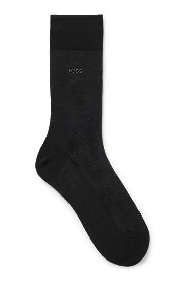 Ponožky BOSS BOSS Regular-Length Logo Socks Čierna | 50469837, 0