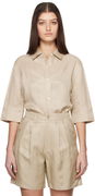 Anine Bing Mary Linen Collared Shirt
