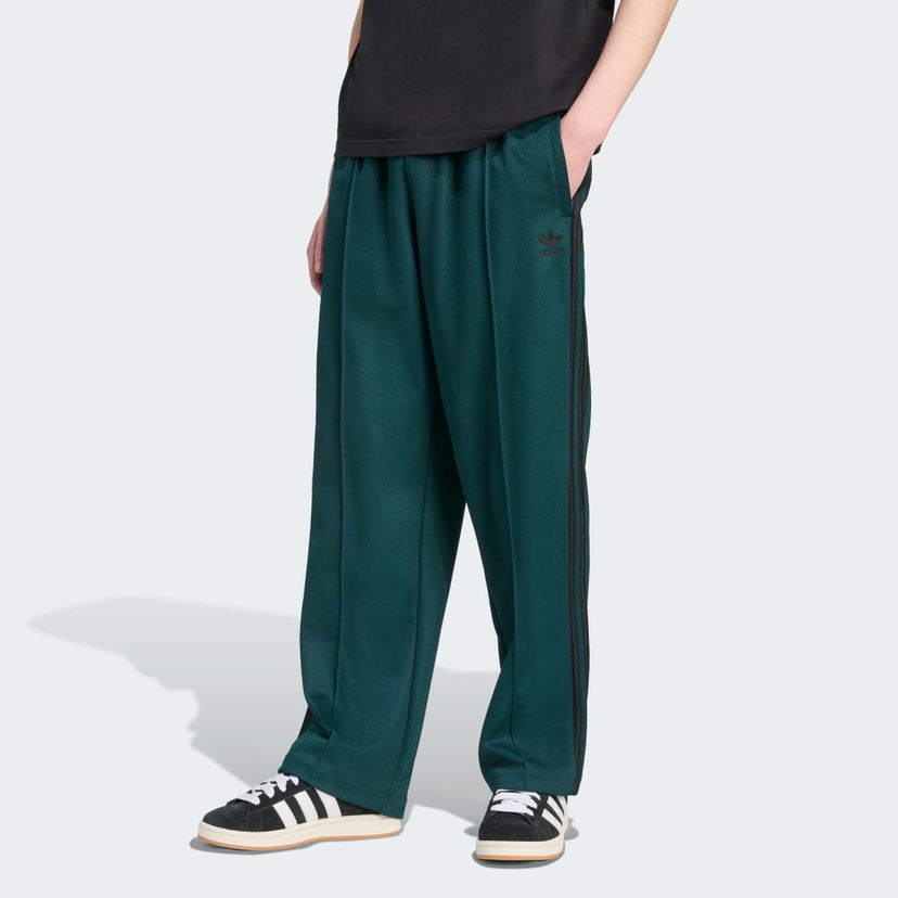 Tepláky adidas Performance Adicolor Firebird Baggy Fit Track Pants Zelené | JY1420