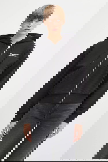 Mikina Carhartt WIP Hooded Schooling Jacket with Print Čierna | I035514.8906, 0