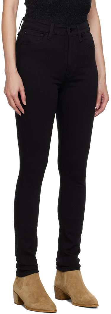 Džínsy rag & bone Nina Slim-Fit Jeans Čierna | WDD21S2664N5BL, 1