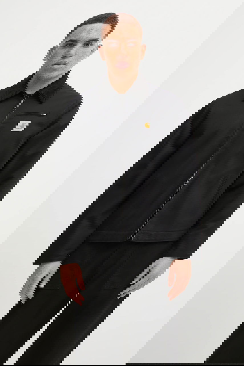 Bunda Carhartt WIP Transitional Cotton Detroit Jacket Čierna | I015264.0, 0